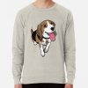 ssrcolightweight sweatshirtmensoatmeal heatherfrontsquare productx1000 bgf8f8f8 16 - Beagle Merch